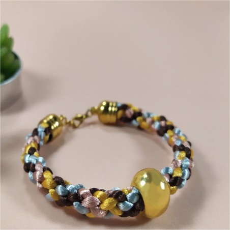 PULSERA TEJIDA OTOÑO