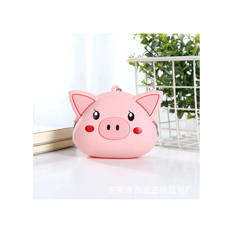 MONEDERO SILICONADO_CERDITO KAWAII